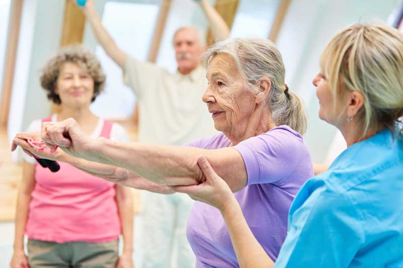 fitness voor senioren bij fysiopark in uden
